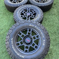 TRD Pro Toyota Tacoma Rims And Tried Replica Rims 