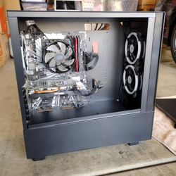 Gaming PC And Keyboard 