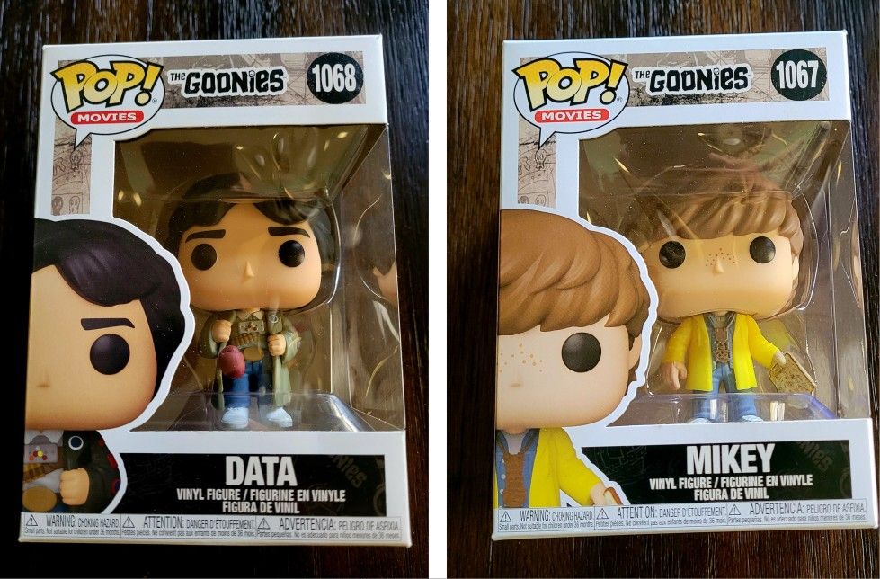 Goonies Funko Pop (Data and Mikey)