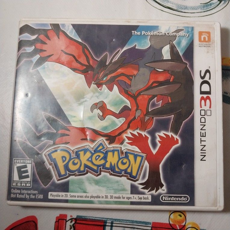 Pokemon Y 3ds Game