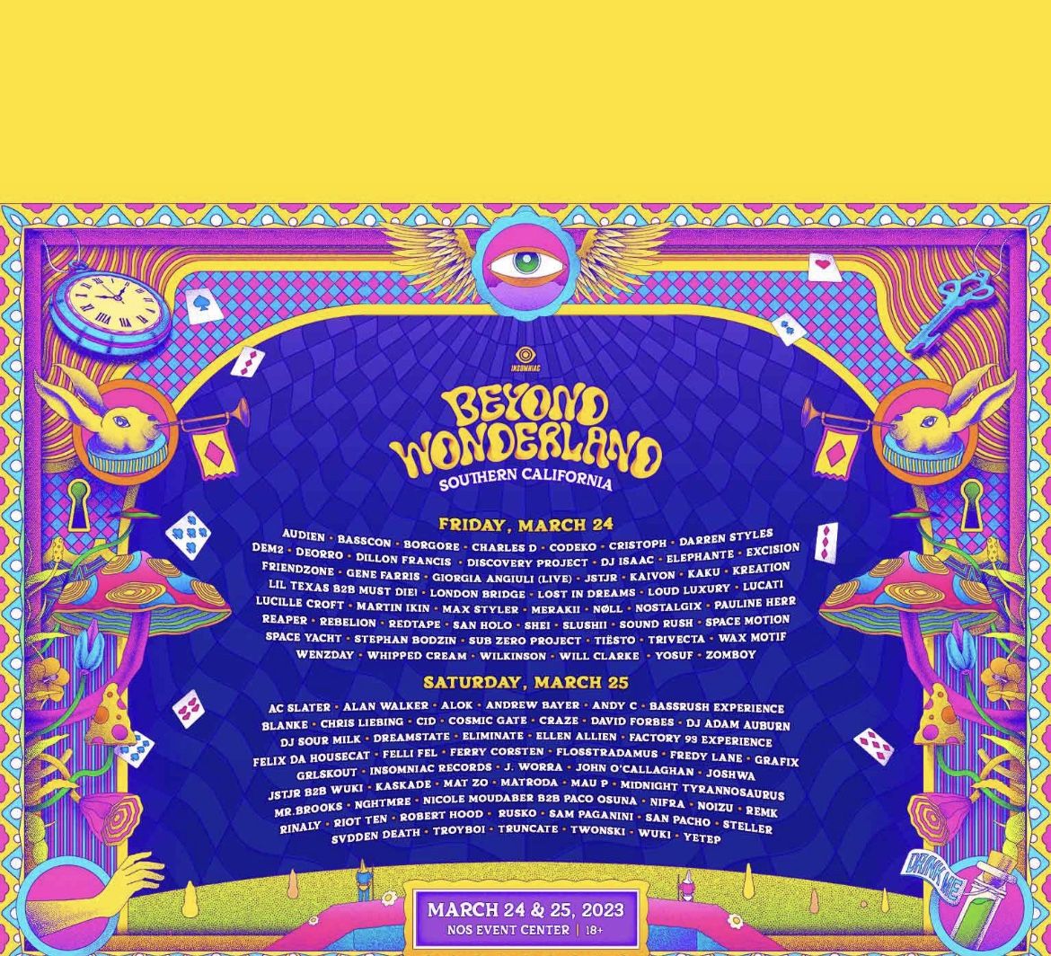 Beyond Wonderland Vip Wristband