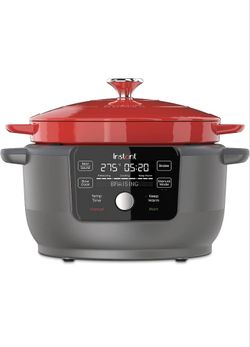 Instant Pot Dutch Oven Slow Cooker Braided Pressure Rice