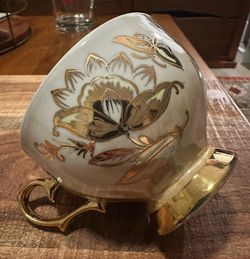 Mid Century  Modern Tea Cups- Set Of 3