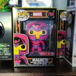 Funko Pop Target Exclusive Magneto Black Light