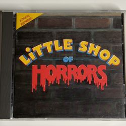 Little Shop of Horrors Soundtrack CD 1986, Geffen Classic Musical, Cult Favorite