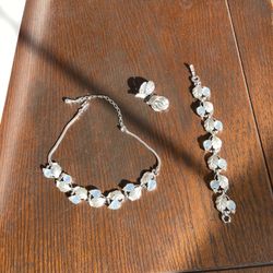 Trifari  1950's 3 Pc Necklace Set .Never Worn !