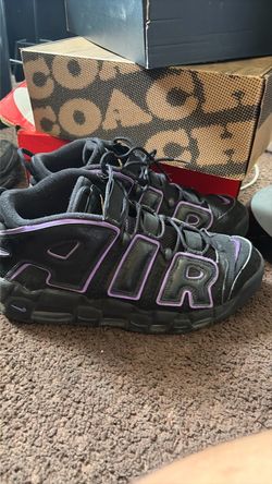 Nike Air More Uptempo ‘96’ Black action grape