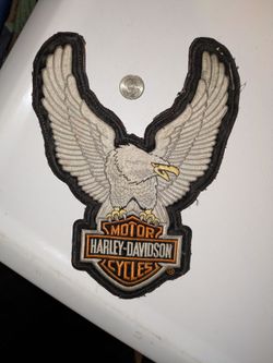 Harley-Davidson Eagle Embroidered Patch