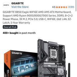 GIGABYTE B850 AM5 ATX MOTHERBOARD AMD 9000-7000