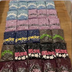 Selling rep spider hoodies(All colors)(All sizes)