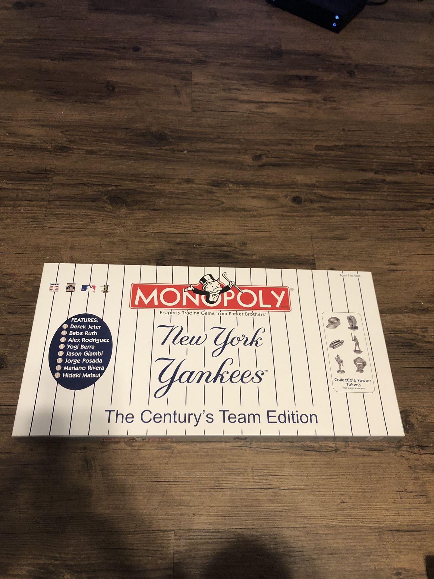 Yankees Monopoly game