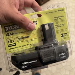 Ryobi Battery 