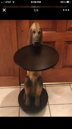Dog tray table