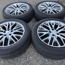 20” Dodge Durango Jeep Grand Cherokee Wrangler Commander Gladiator Summit Overland Rims Wheels Tires