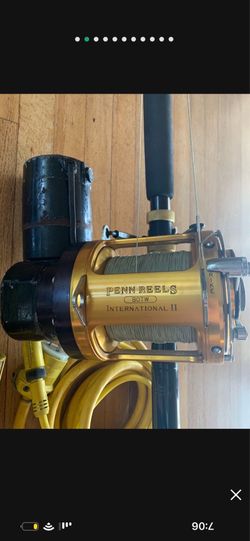 Custom Swordfishing Rods with LP Electric Reels