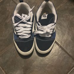 Blue knu School Vans 