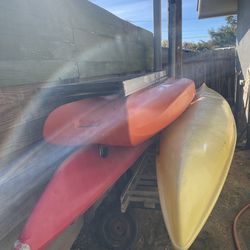 3 kayaks for sale