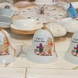 ANTIQUE XMAS BELLS FOR DECORATION  (5)