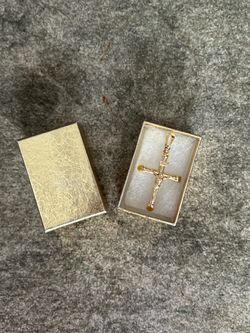 14k Gold Cross Pendant