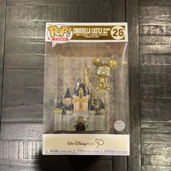 Funko Pop Walt Disney World 50th Anniversary Mickey Castle #26 Parks Exclusive