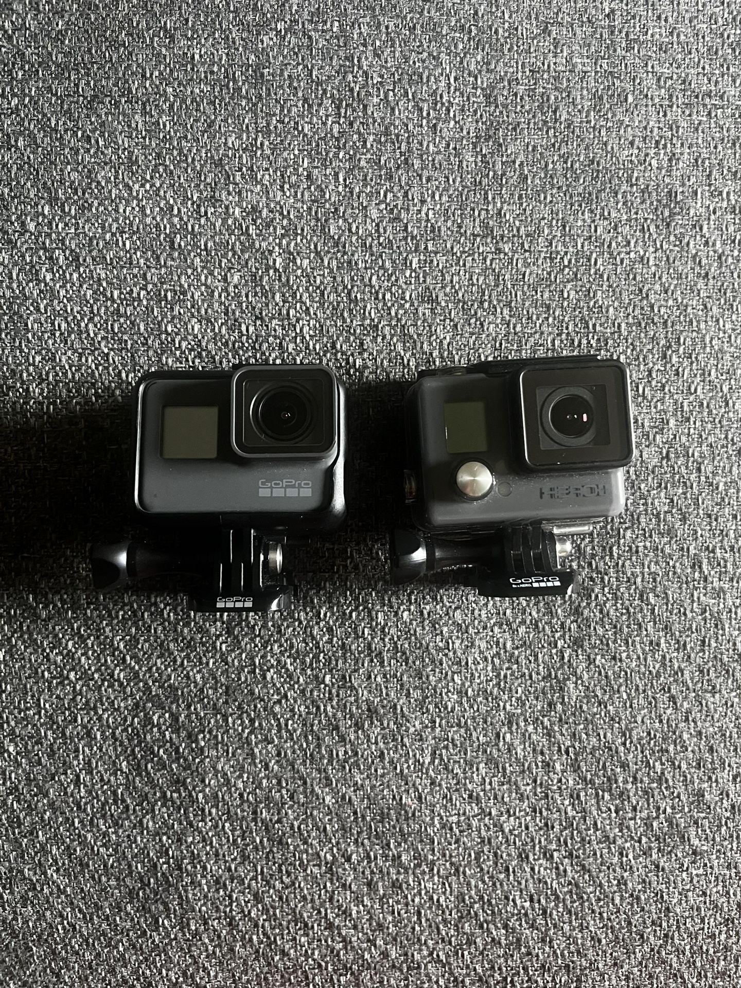 2 GoPro heros