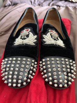 Suede Louboutin Men’s Shoes