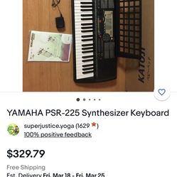 Yamaha PSR-225 Electric Keyboard