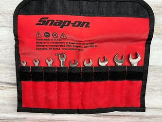 SNAP-ON 9 PC COMBO WRENCH (PO1019078)