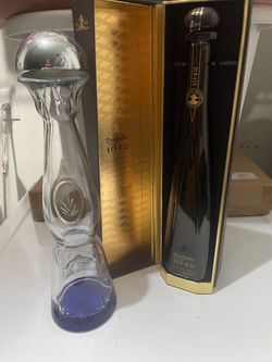 Claze Azul and 1942 Empty Bottle