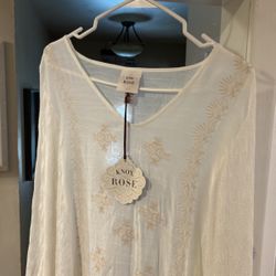 Knox Rose V Neck Poncho S/m