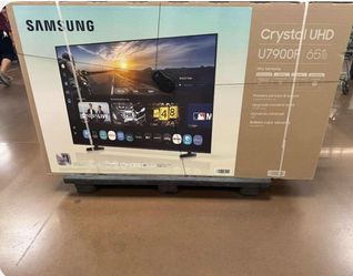 65 Samsung TV smart 4K HGTV $55 down on Financing free delivery