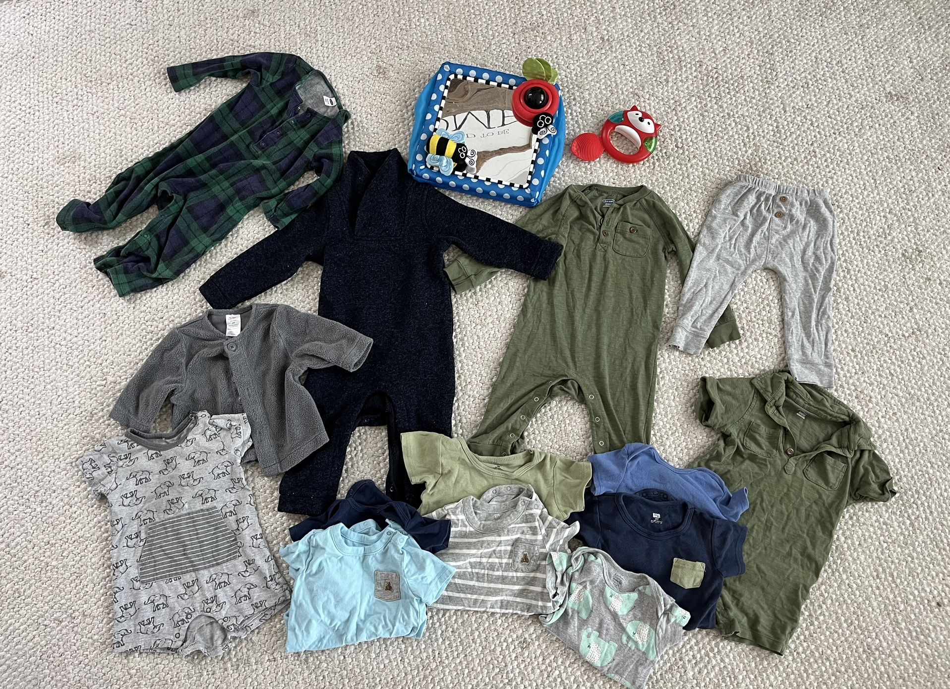 Baby Clothes And Baby Toys