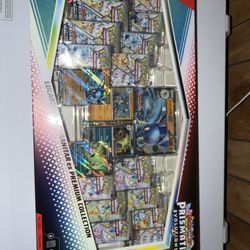  Pokemon Prismatic Evolutions Lucario ex & Tyranitar ex Premium Collection (Sam's Club)