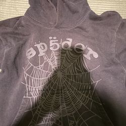 Black sp5der hoodie