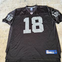Vintage Reebok Oakland Raiders Randy Moss Jersey Size 3XL Adult, Not Woodson, Lynch, Bo Jackson, Carr, Adams, Jeanty RC 
