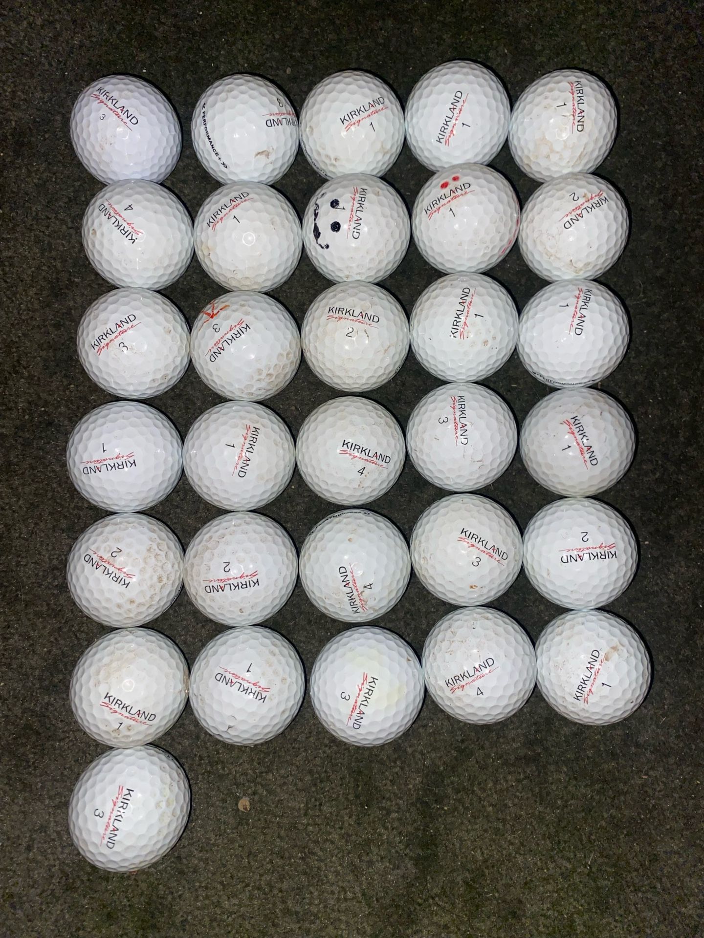 31 Kirkland Golf Balls