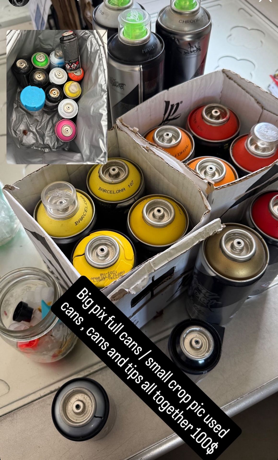 Spray Cans Loop
