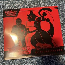 Destined Rivals Pokemon Center ETB Sealed