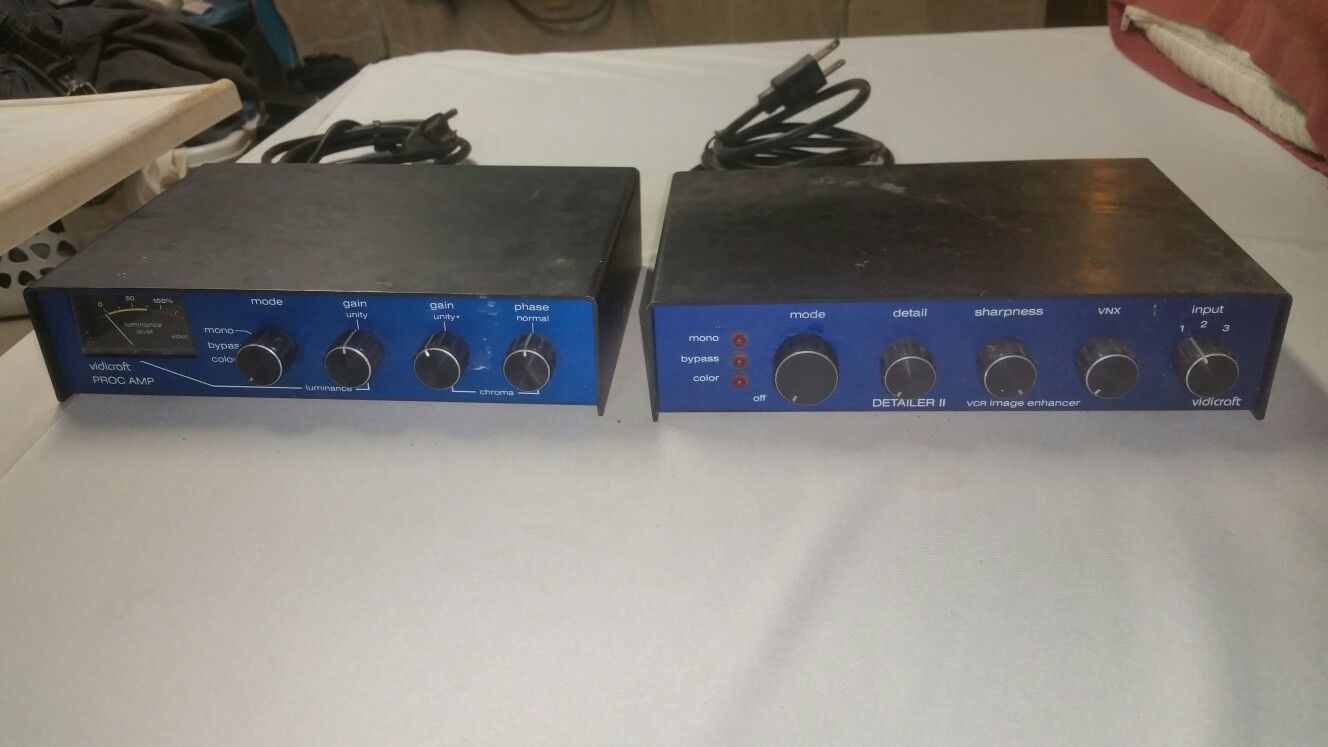 Vidicraft Proc Amp & Detailer ll vcr image enhancer