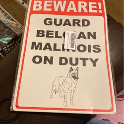 Dog Sign 
