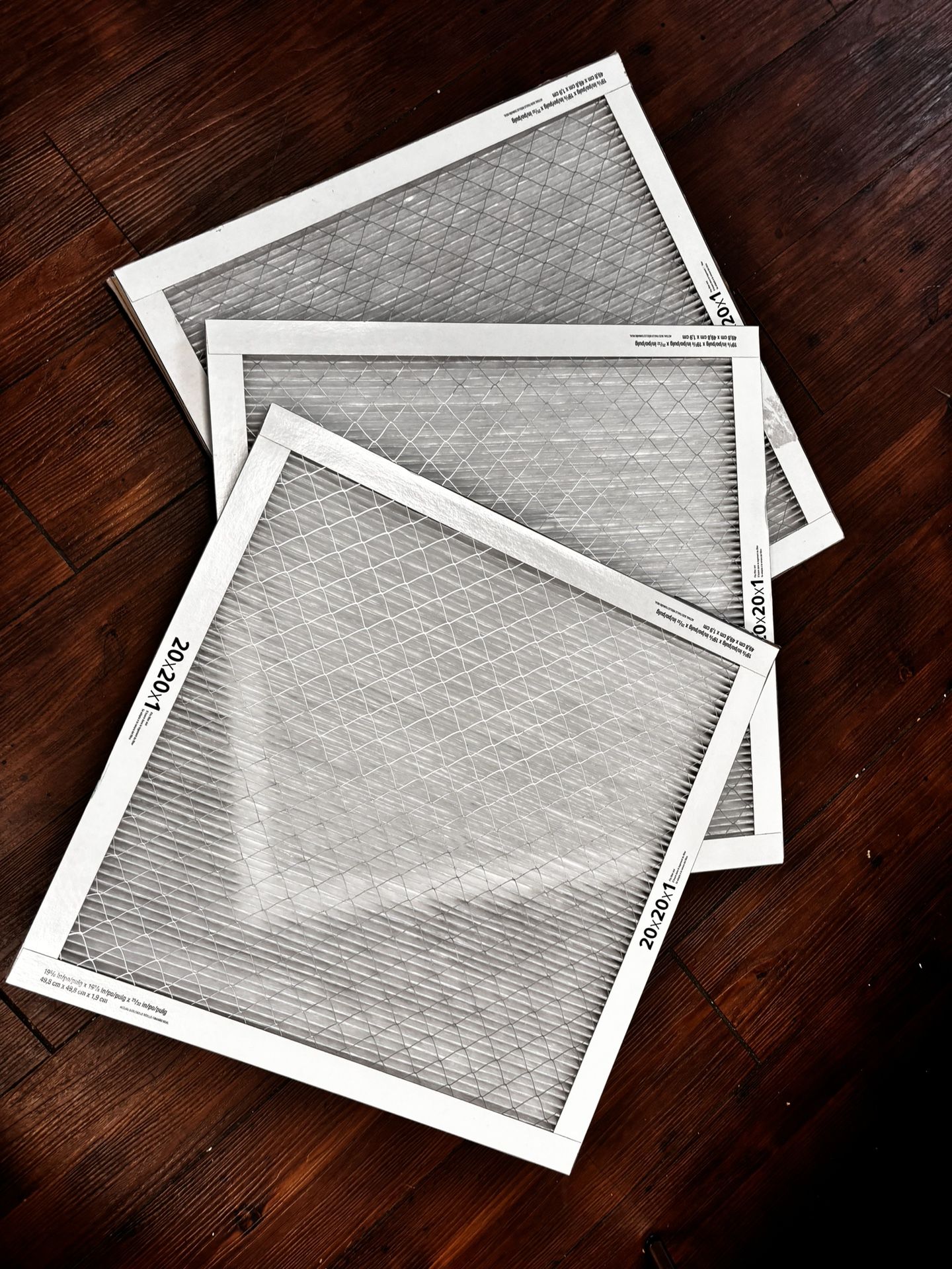 3M 30x20x1 Air Filter, Pack Of 3