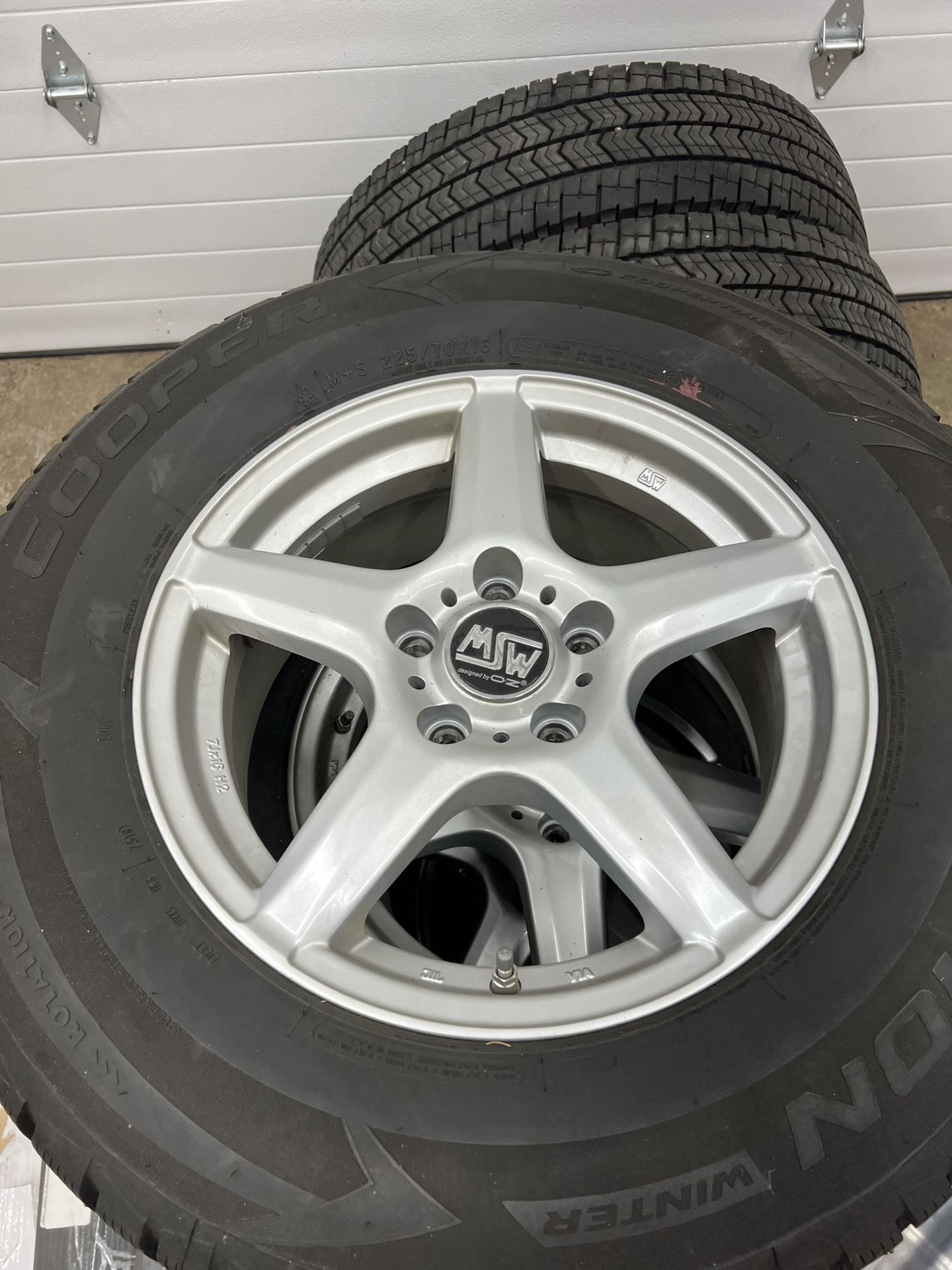 Mazda Studded Winter Tires and Wheels