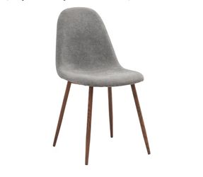 Gray MidCentury Modern Side Chair
