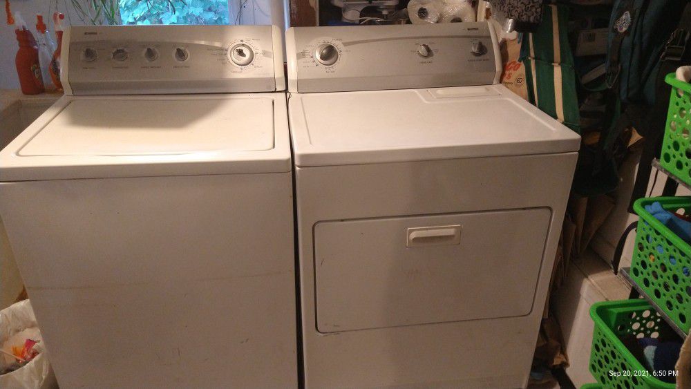 Kenmore 800 Washer And Dryer Set