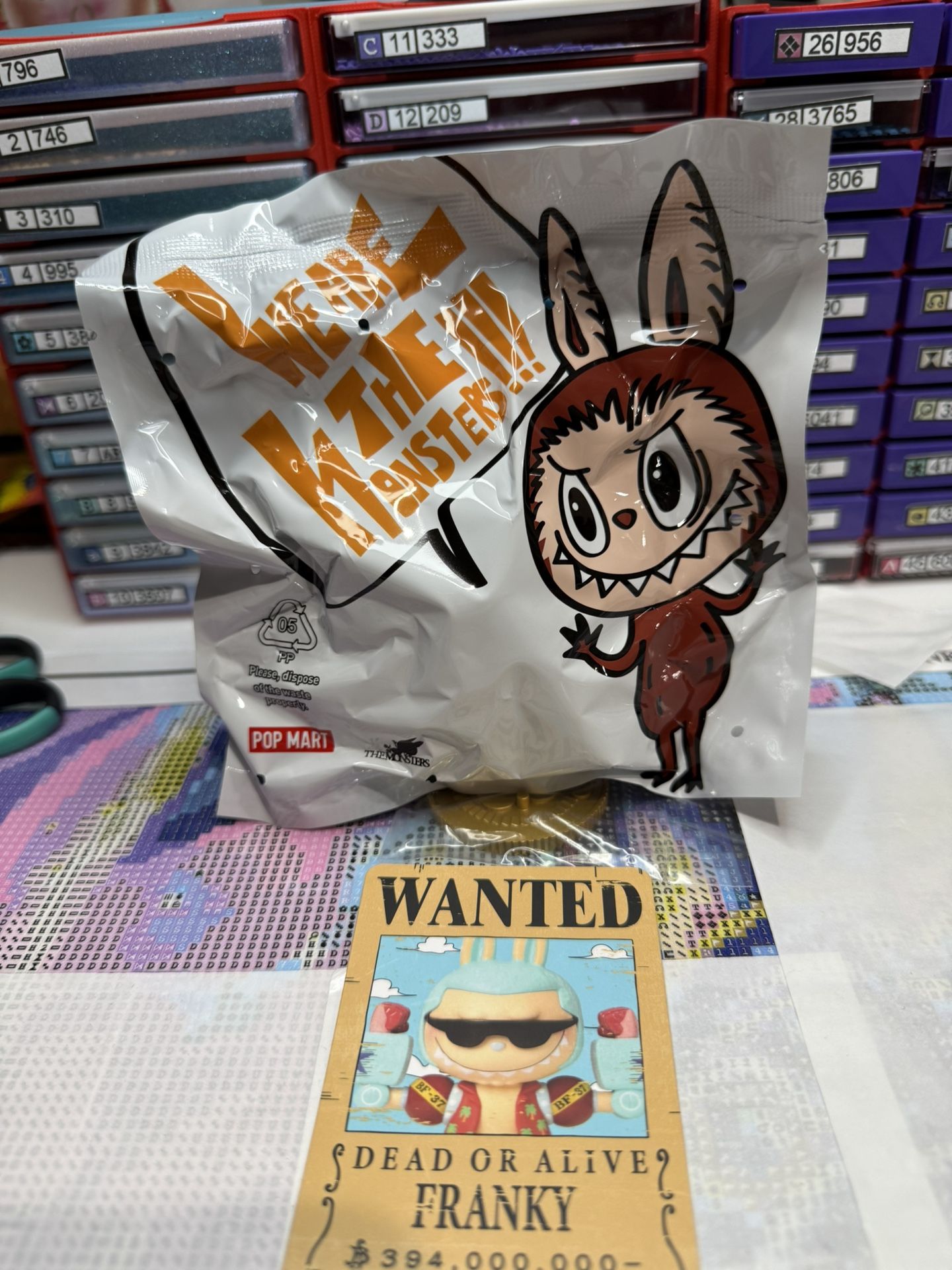 One Piece X Labubu The Monsters