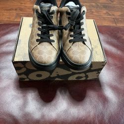 Coach Shoes HIGH LINE SIG SNK Size 9