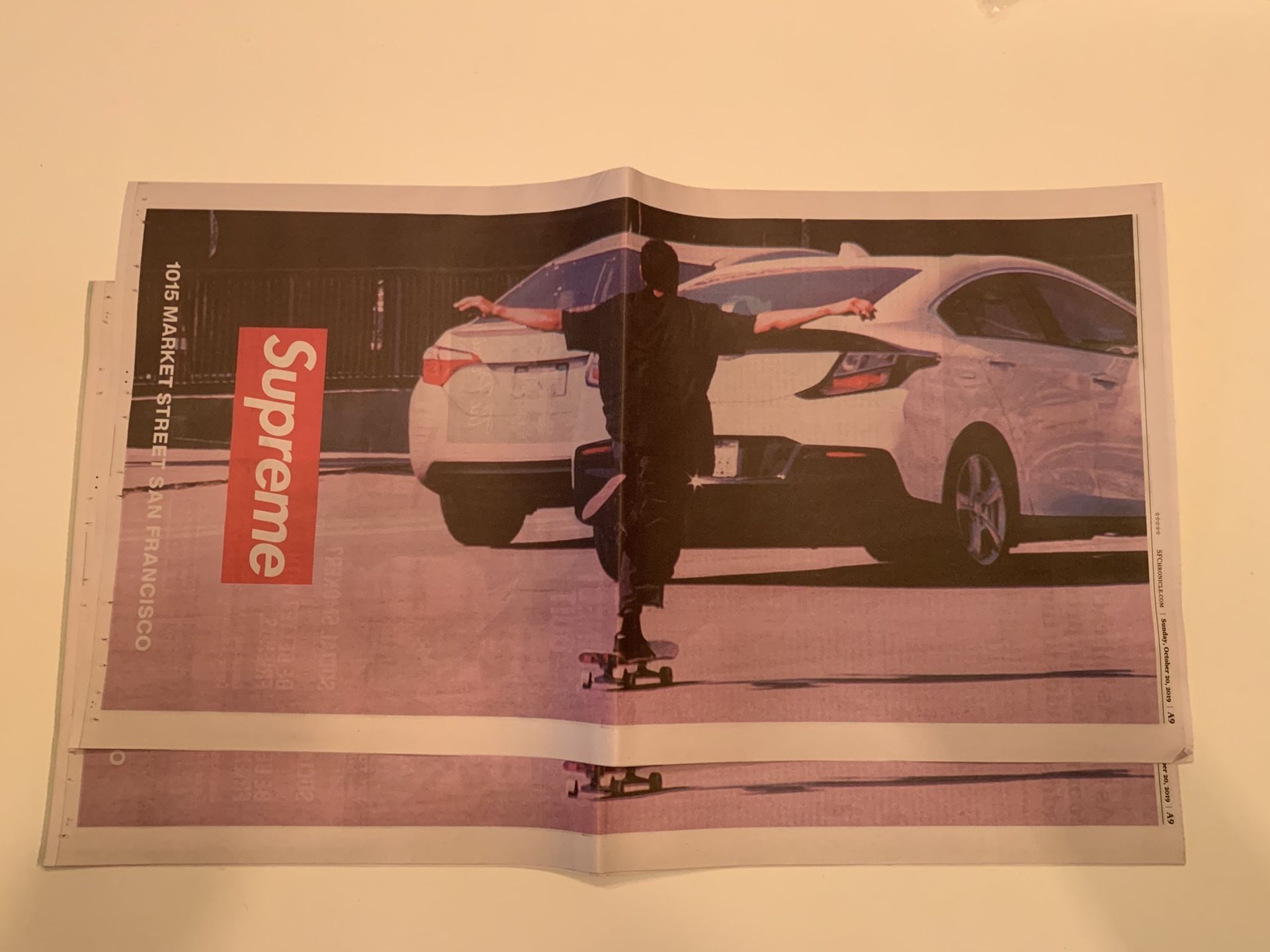 Supreme San Francisco Opening Poster Psplifff Sf Chronicle