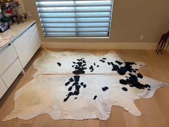 Cow hide rug