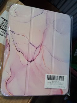 CISSOOK iPad 11-Inch Case Marble Pink