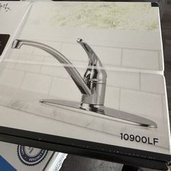 New In Unopened Box. Kitchen Faucet Set  